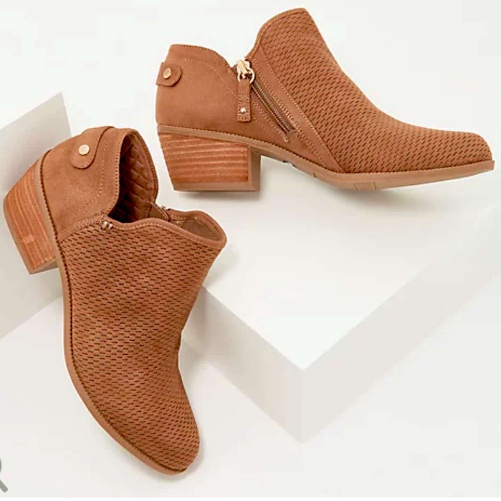 Dr. Scholl’s “Better” Block Heel Booties